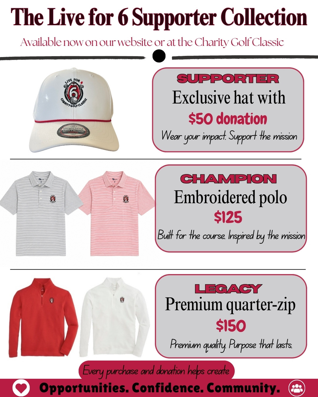 Live for 6 Supporter Collection